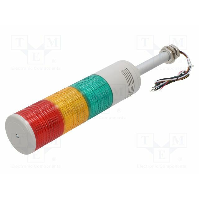 QLIGHT Signalling column; red/amber/green; LED; 24VDC