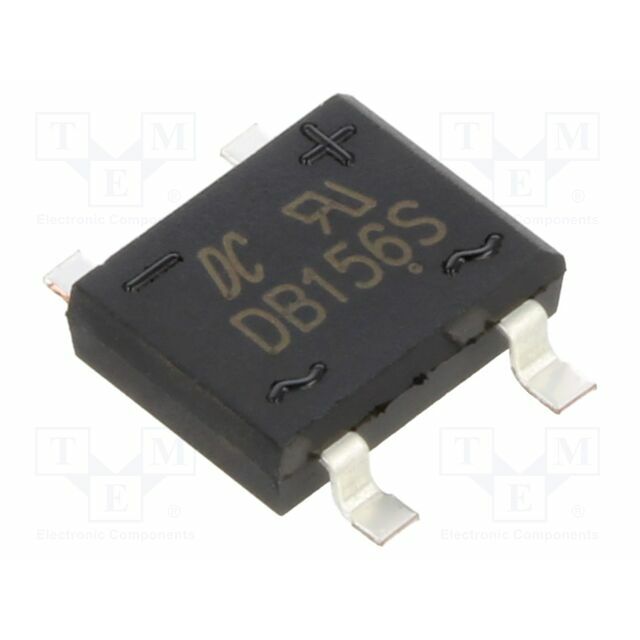 DC COMPONENTS Bridge rectifier: single-phase; Urmax: