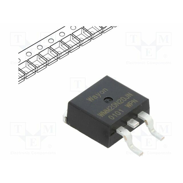 WAYON Transistor: N-MOSFET; unipolar; 200V; 12A