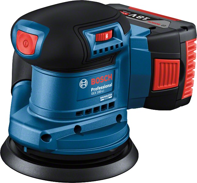BOSCH. MIMOSA GRINDER 125mm GEX 185-LI