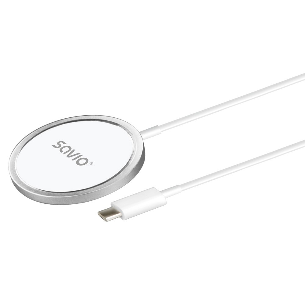 Bezvadu Lādētājs Savio ar USB -