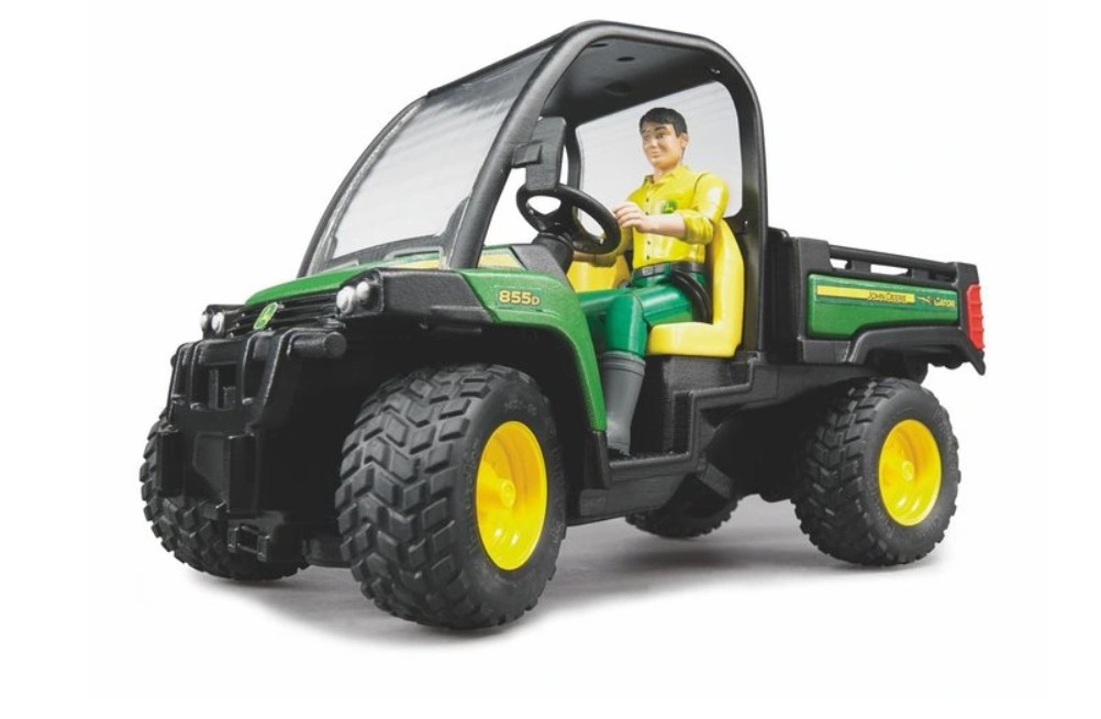 BRUDER Tip-cart John Deere Gator 855D