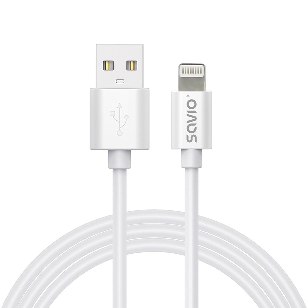 Kabelis SAVIO USB-A – Lightning 1