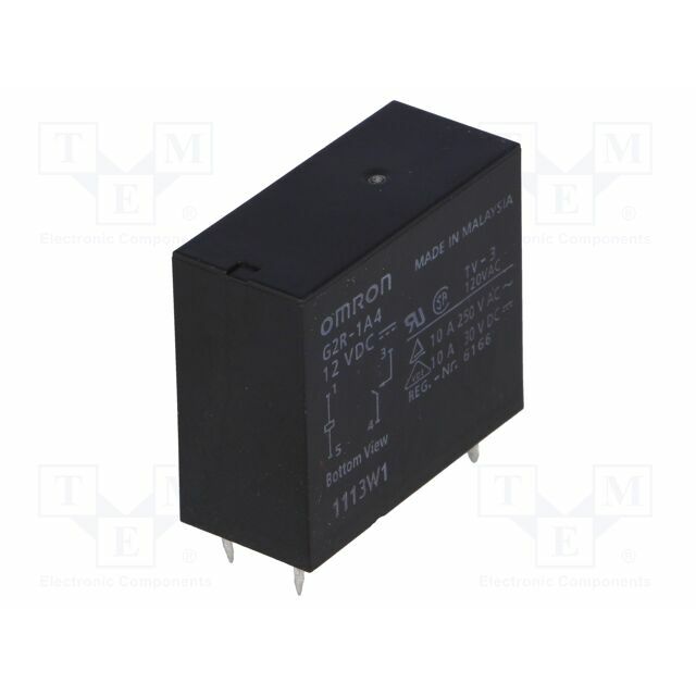 OMRON Electronic Components Relay: electromagnetic; Ucoil: