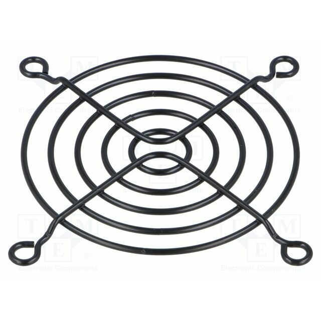 TQSOLUTION Guard; metal; screw; 80x80mm; black