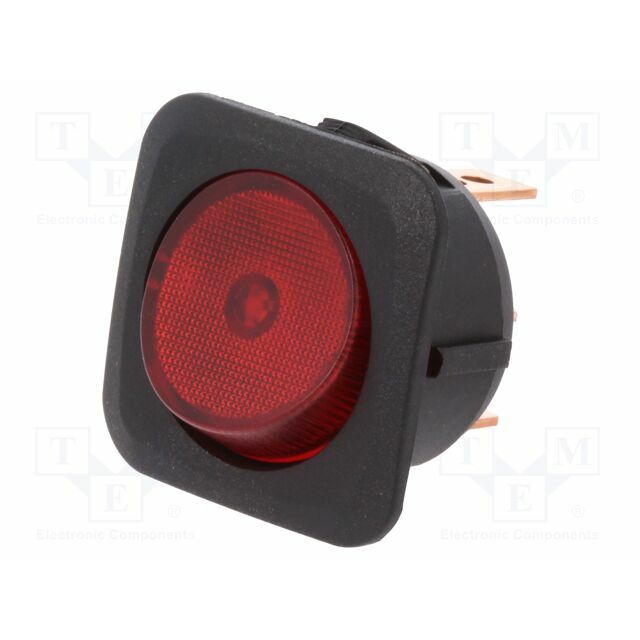 SCI ROCKER; SPST; Pos: 2; ON-OFF