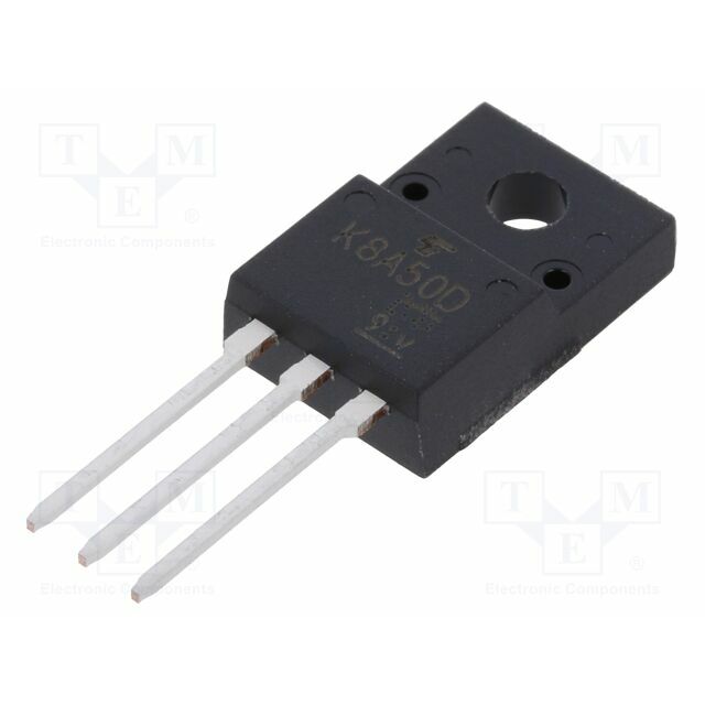 TOSHIBA Transistor: N-MOSFET; unipolar; 500V; 8A