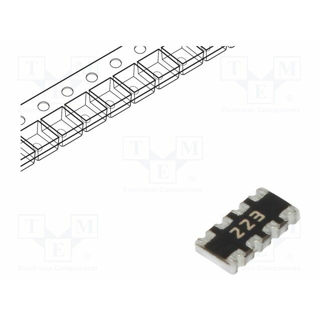 BOURNS Resistor network: Y; 22kΩ; ±5%