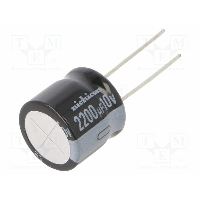 NICHICON Capacitor: electrolytic; low ESR; THT