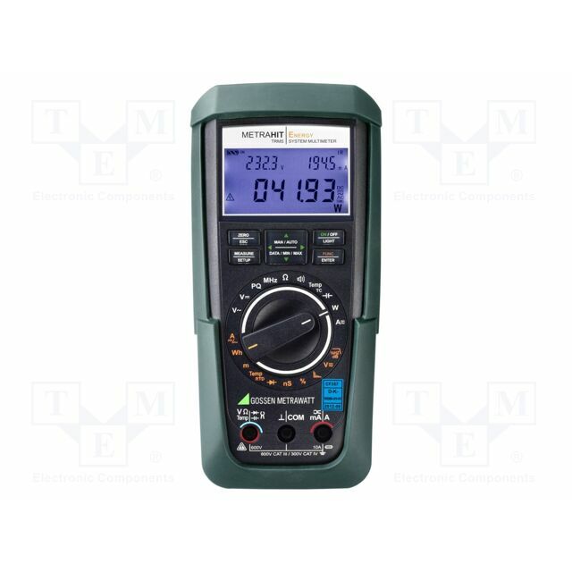 GOSSEN METRAWATT Digital multimeter; IR; LCD