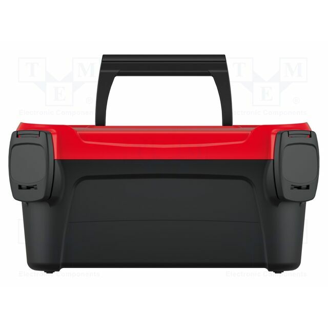 KISTENBERG Chest; tool case; black-red; SMART