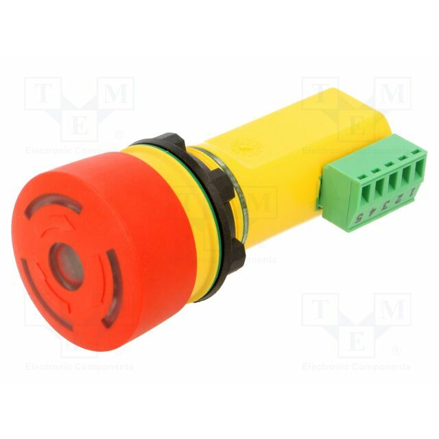 ABB Switch: emergency stop; 22mm; prominent