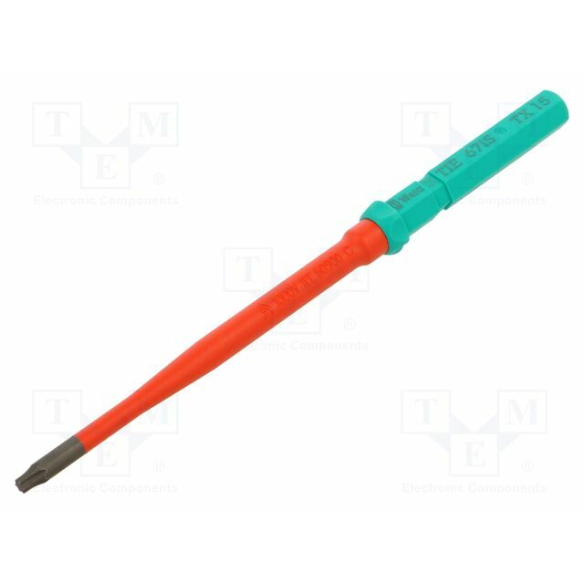 Interchangeable blade; insulated,slim; Torx®; TX15