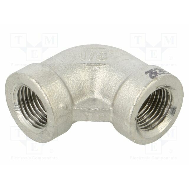 GEBO Splice terminal: 90° elbow; female-female