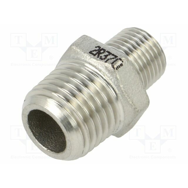 GEBO Splice terminal: nipple; male-male,reductive