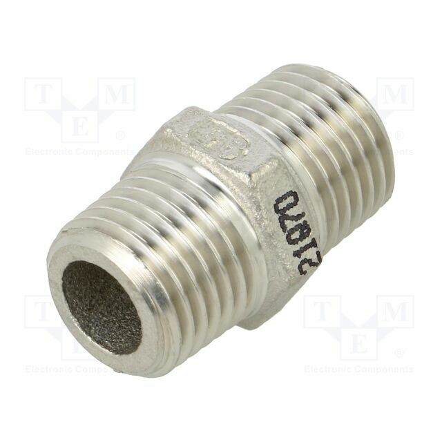 GEBO Splice terminal: nipple; male-male; max
