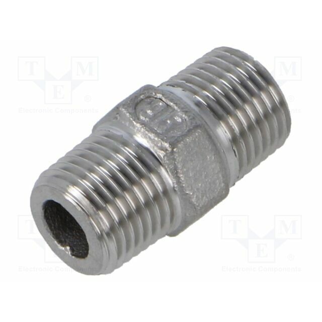 GEBO Splice terminal: nipple; male-male; max