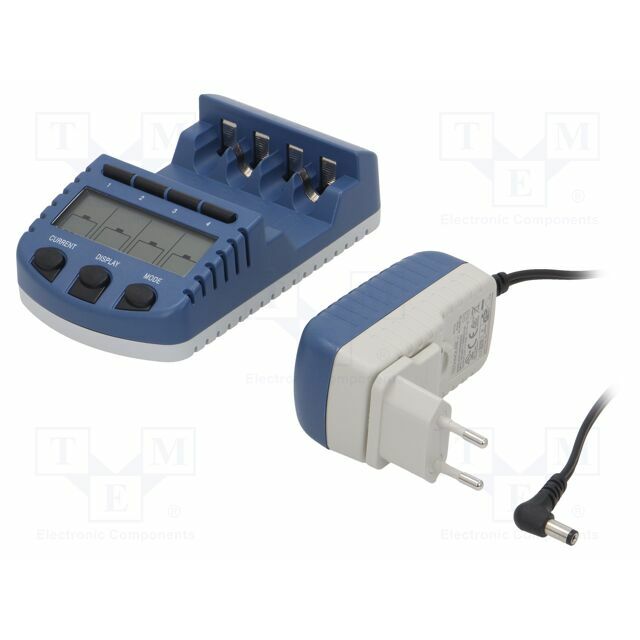 TECHNO LINE Charger: microprocessor-based; Ni-MH; 1000mA
