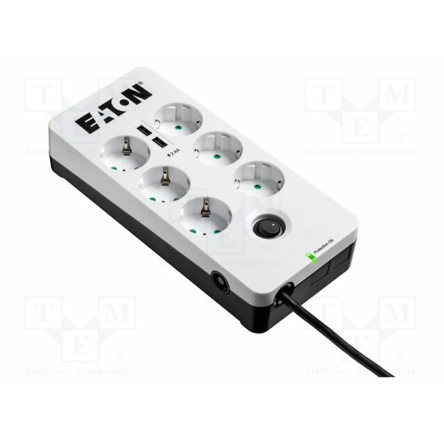 EATON ELECTRIC Plug socket strip: protective