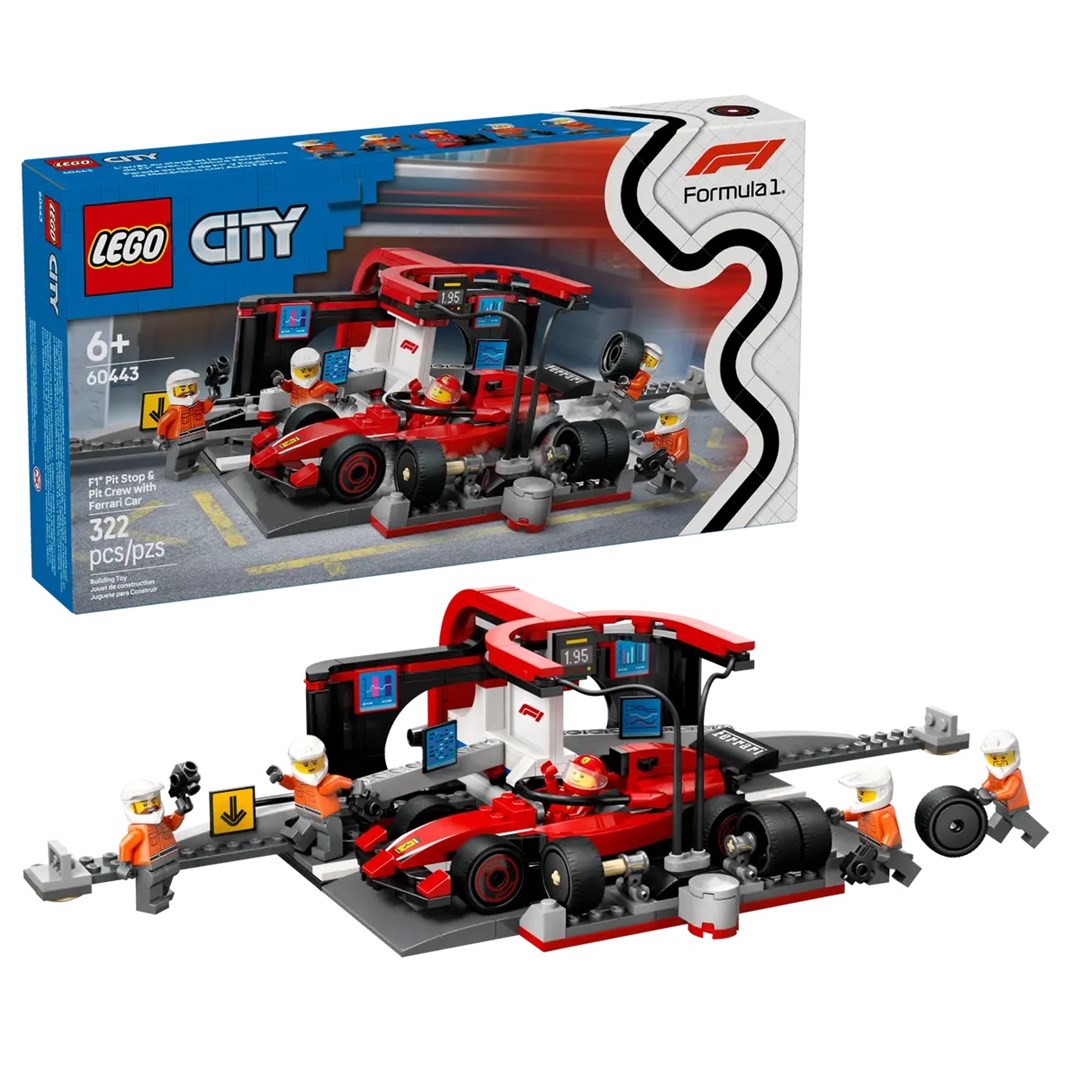 LEGO City 60443 F1 Pit Stop