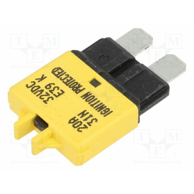 GLOSO Fuse: resettable; 20.05mm; automotive