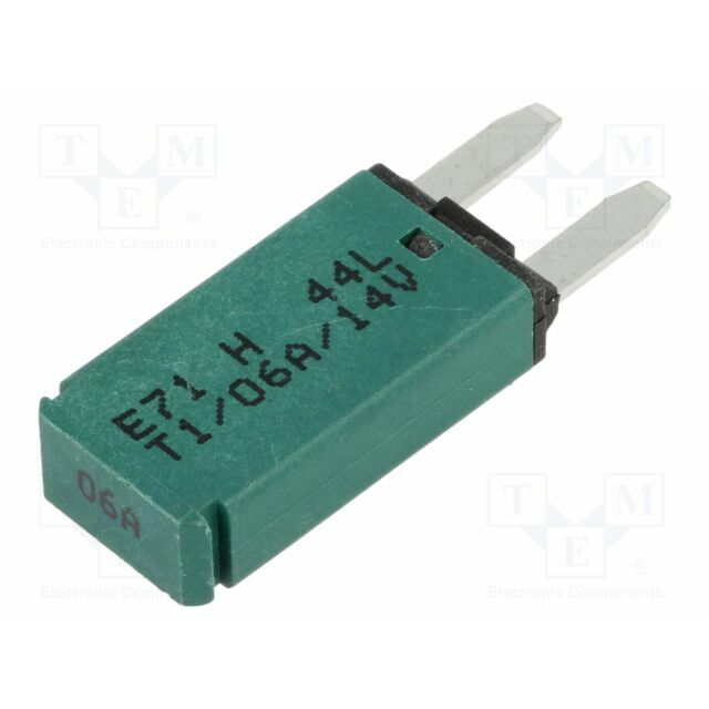 GLOSO Fuse: resettable; automotive; 6A; 14VDC