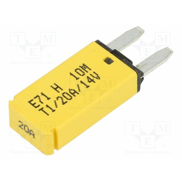 GLOSO Fuse: resettable; automotive; 20A; 14VDC