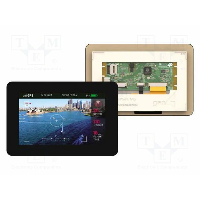 4D SYSTEMS Display: TFT; 5"; 800x480