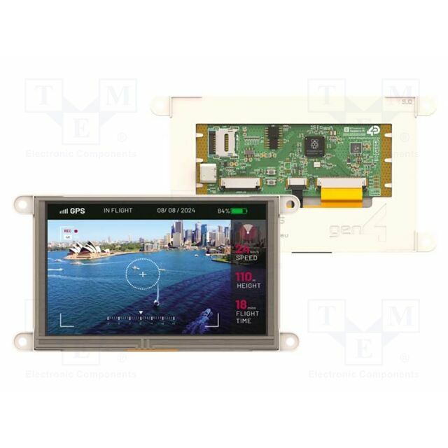 4D SYSTEMS Display: TFT; 5"; 800x480