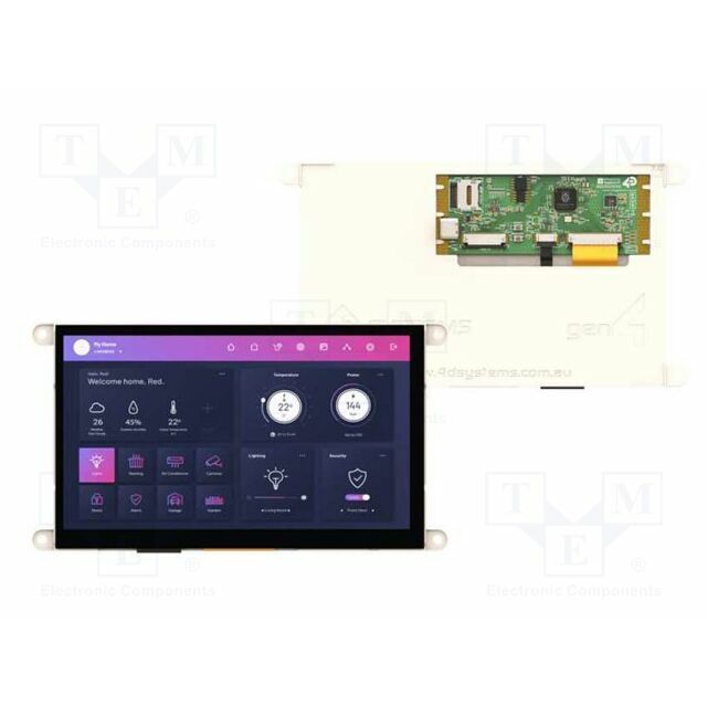 4D SYSTEMS Display: TFT; 7"; 800x480