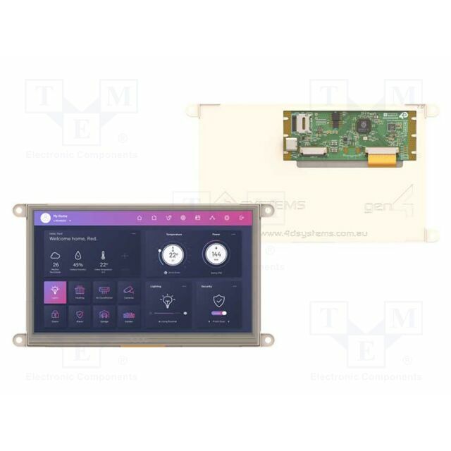 4D SYSTEMS Display: TFT; 7"; 800x480
