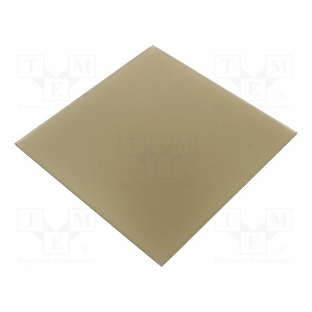 ORNO Decorative panel; glass; pearl gold