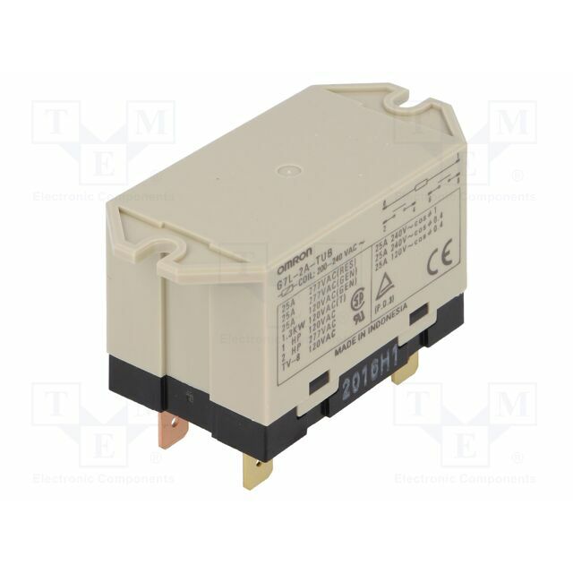 OMRON Electronic Components Relay: electromagnetic; Ucoil: