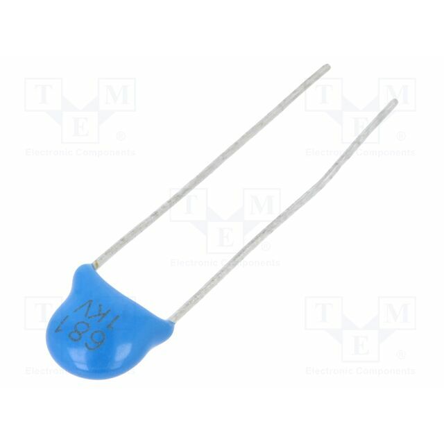 SR PASSIVES Capacitor: ceramic; 680pF; 1kV