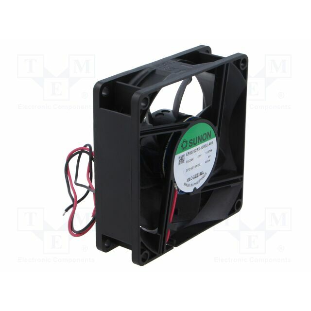 SUNON Fan: DC; 80x80x25mm; axial; 24VDC