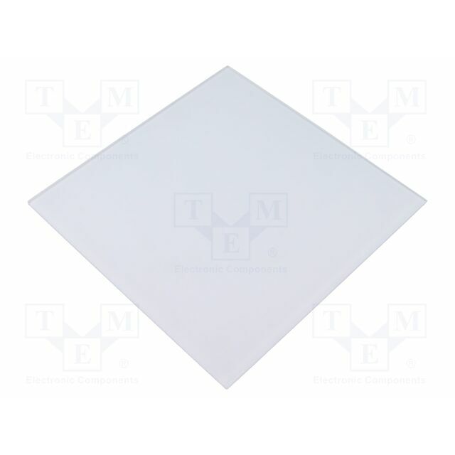 ORNO Decorative panel; glass; white matt