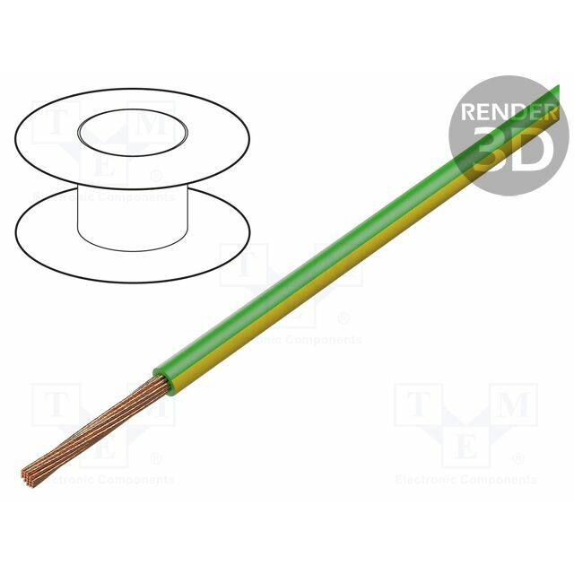 BQ CABLE Wire; H05V-K,LgY; stranded