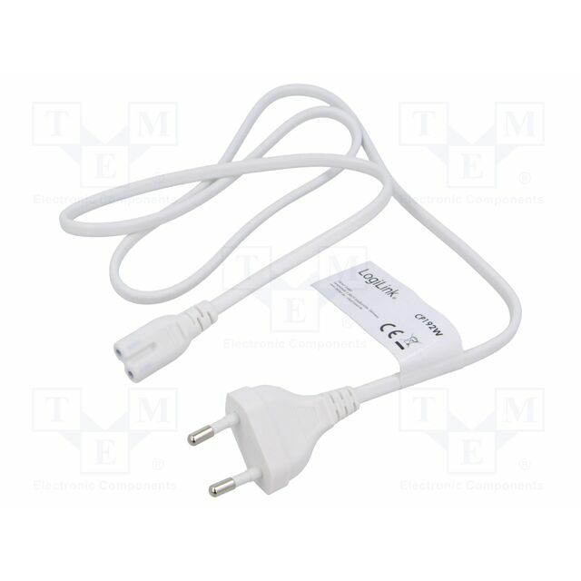 LOGILINK Cable; H03VVH2-F; CEE 7/16 (C)