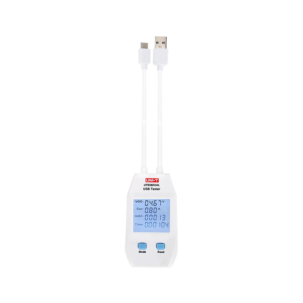 Tester gniazd USB UT658 Dual UNI-T