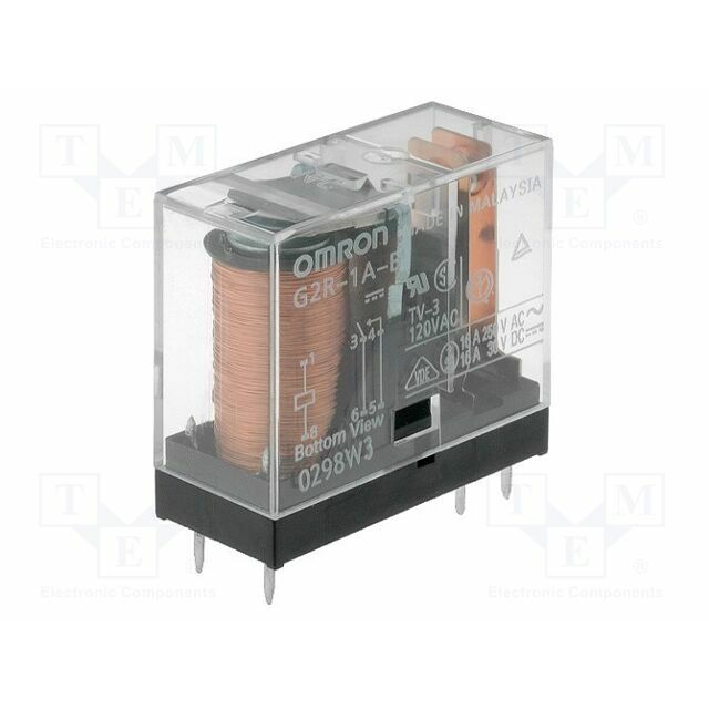 OMRON Electronic Components Relay: electromagnetic; Ucoil: