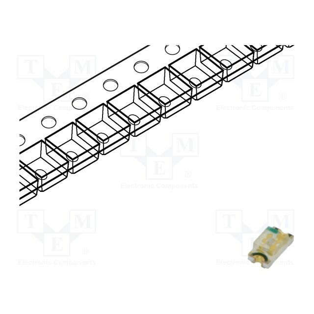 LUCKY LIGHT LED; blue; SMD; 0603