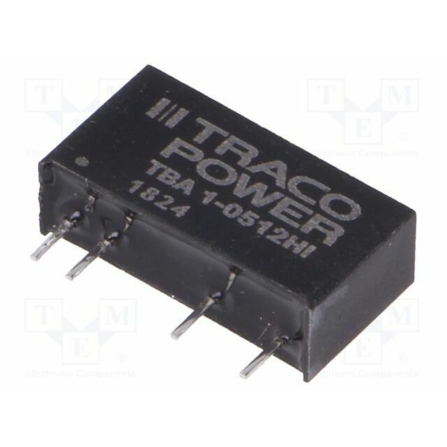 TRACO POWER Converter: DC/DC; 1W; Uin: