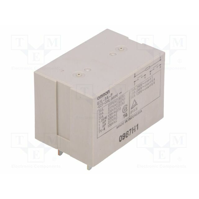 OMRON Electronic Components Relay: electromagnetic; Ucoil: