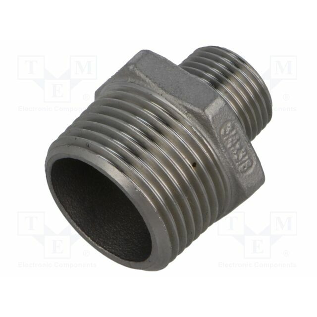 GEBO Splice terminal: nipple; male-male,reductive