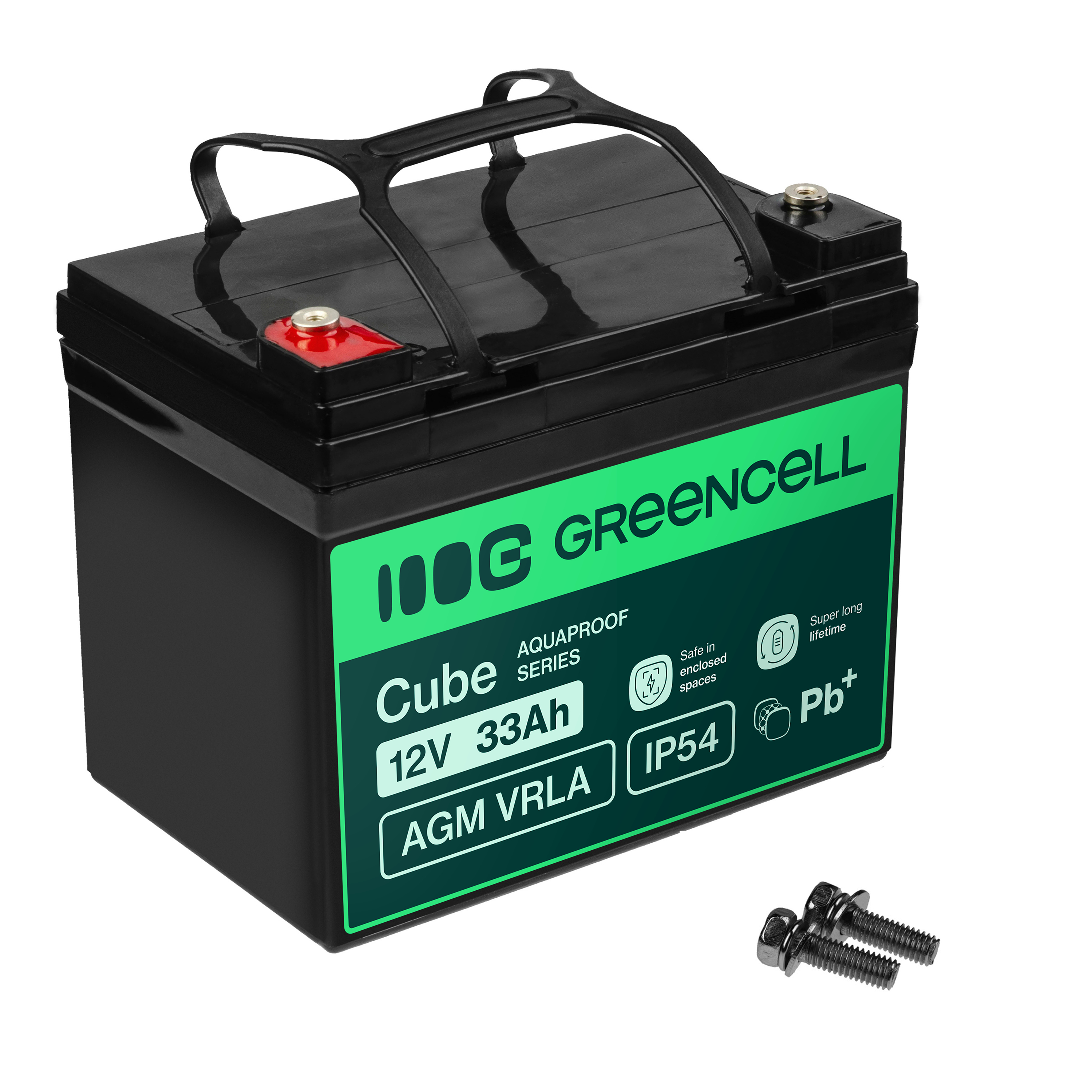 GREEN CELL Battery AGM VRLA 12V