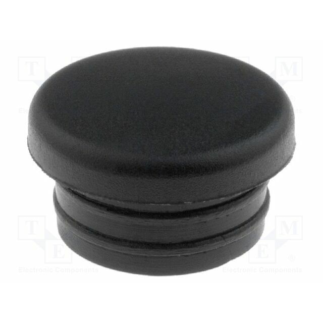 FIX&FASTEN Stopper; H: 5.7mm; black