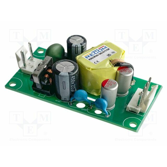 RECOM Power supply: switching; open; 30W