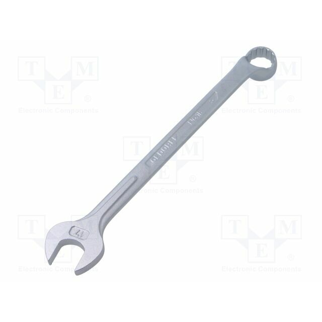 Wrench: combination spanner; double-sided; 17mm; L: