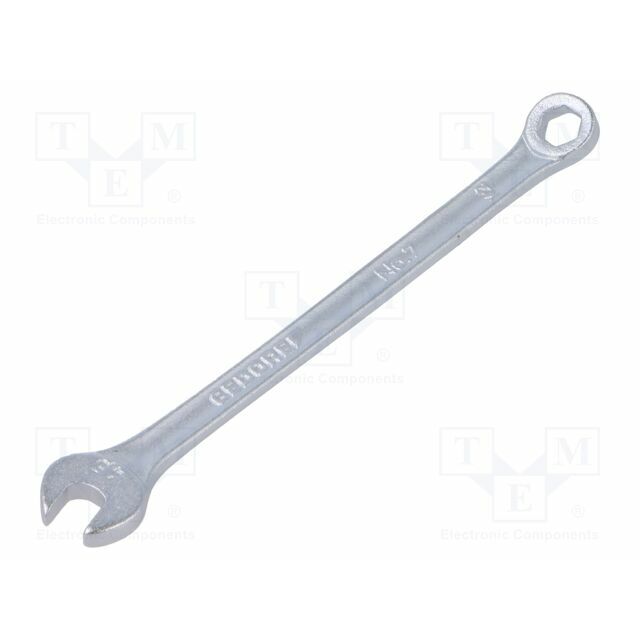 Wrench: combination spanner; double-sided; 4.5mm