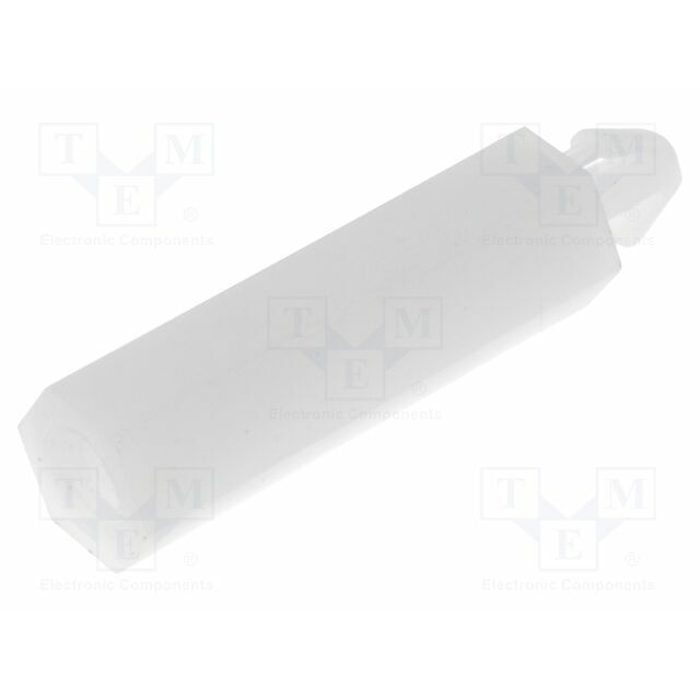 FIX&FASTEN PCB distance; polyamide; L: 19mm